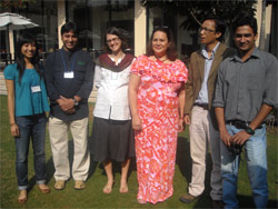 L to R - Elaine Hsaio, Tushar Dash, Catie Burlando, KJ Singh, Sajid Idrisi